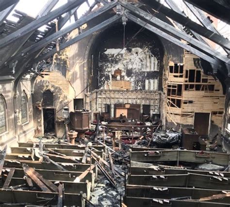 Easter fire that destroyed Cambridge church investigated as ‘suspected arson,’ police ask public for help